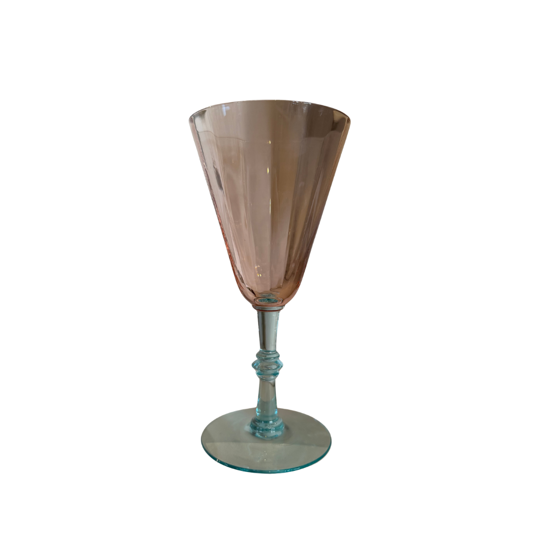 Pink & Blue Goblets - Set of 6