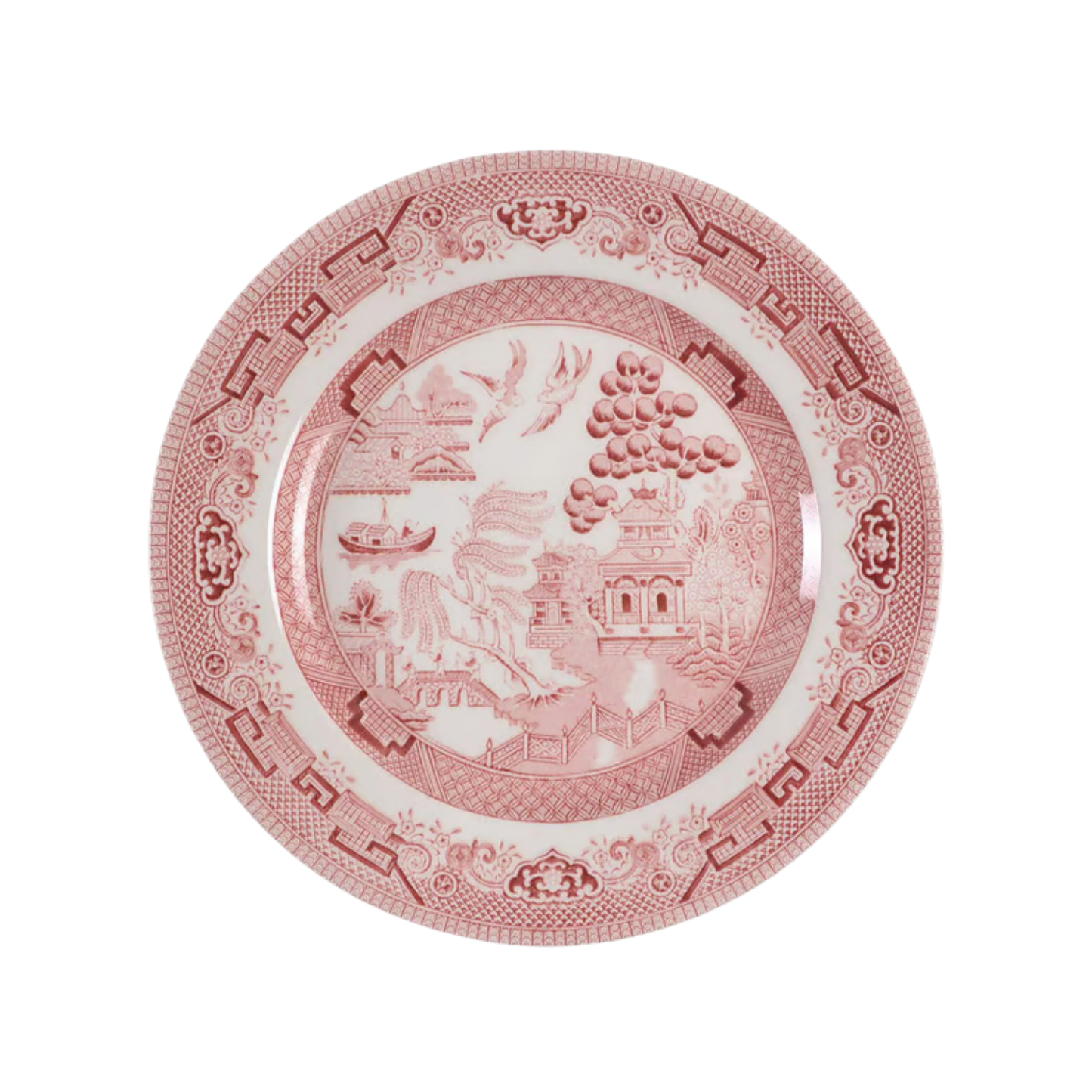 Salad Plate Willow Rosa Pink by Churchill (8)