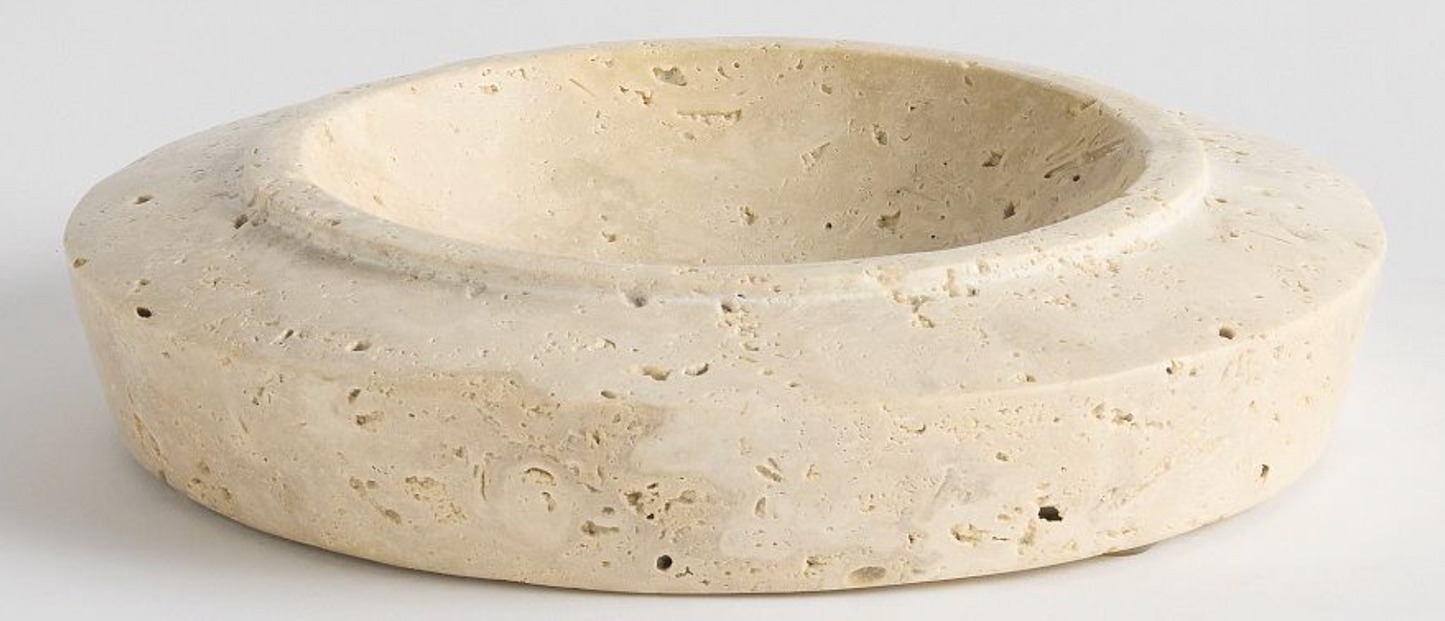 Travertine Decorative Bowl