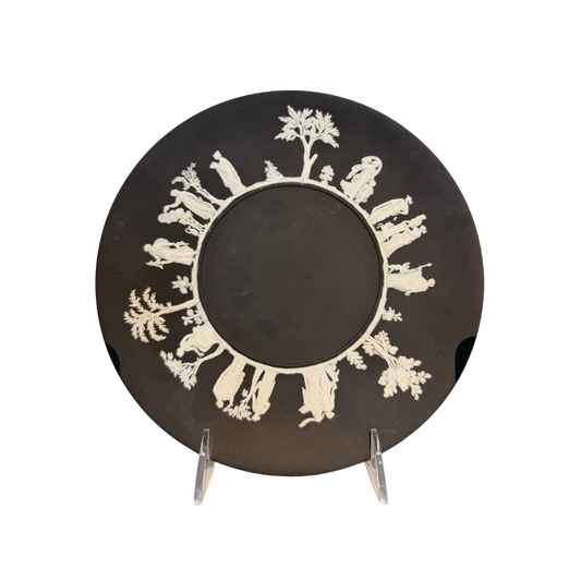 Black Wedgewood Plate