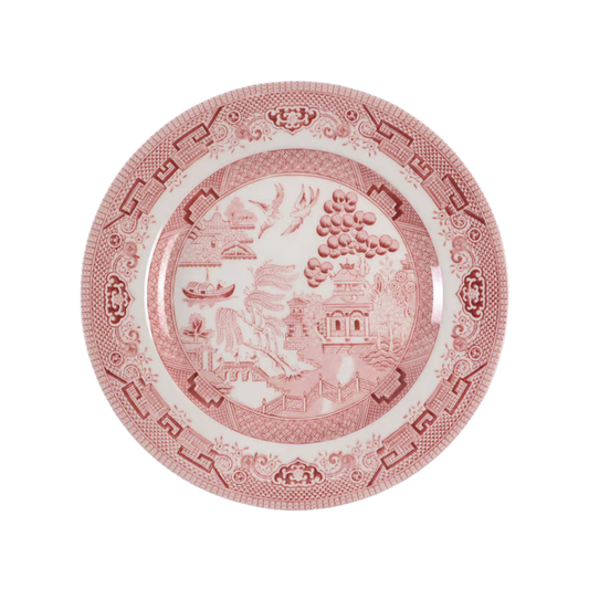Salad Plate Willow Rosa Pink by Churchill (8)