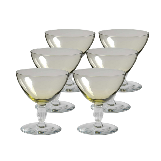 Bryce Yellow Coupes - set of 6