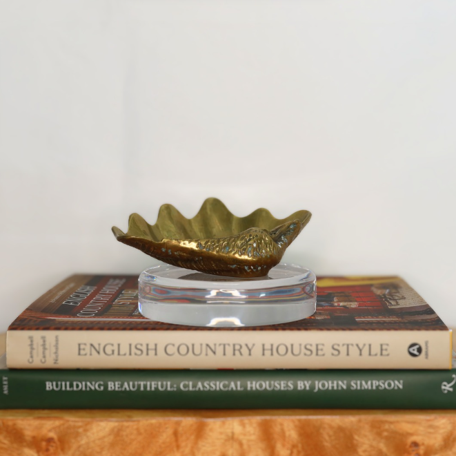 Brass Shell Dish