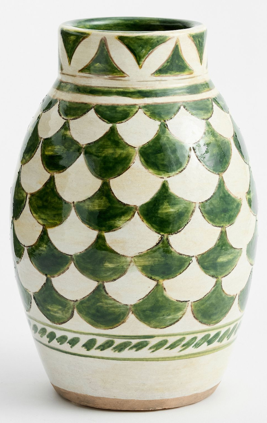 Tall Printed Vase